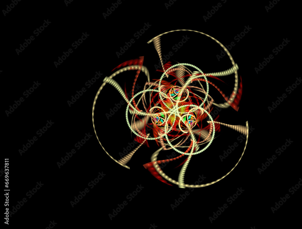 Imaginatory fractal abstract background Image Imaginatory fractal abstract background Image