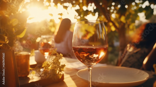 Wine Whispers  An Evening of Friendship and Festivity
