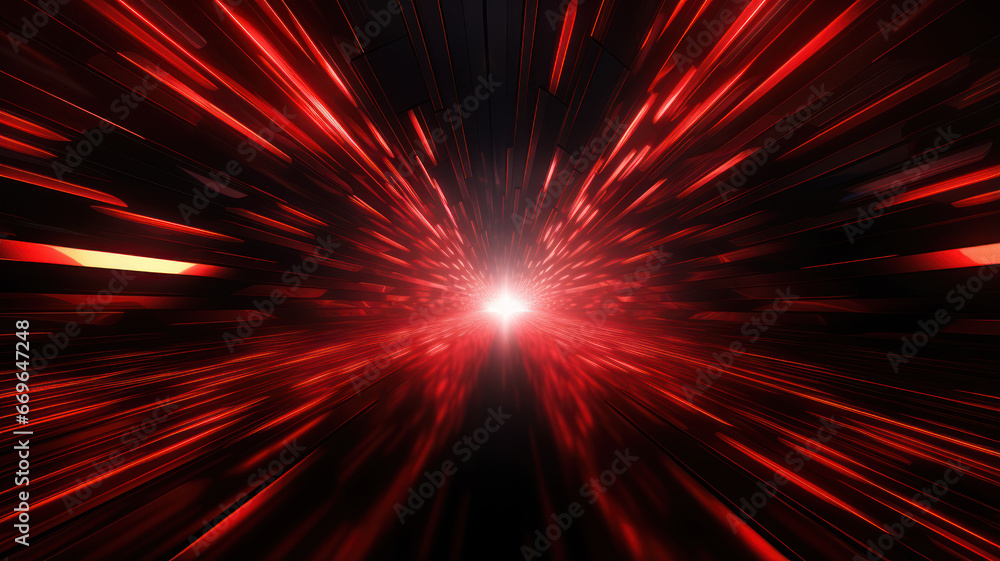 Energetic Red and Black Abstract Tunnel Energetic Red and Black Abstract Tunnel