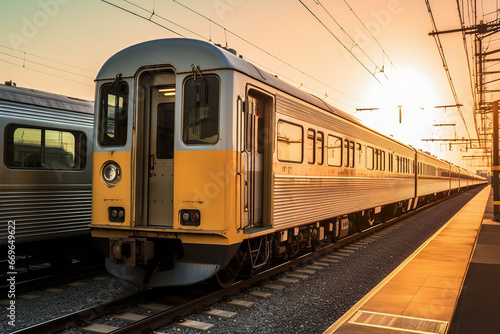 train on the station