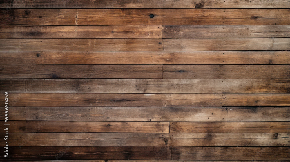 Fototapeta premium Rustic Reclaimed Wood Background