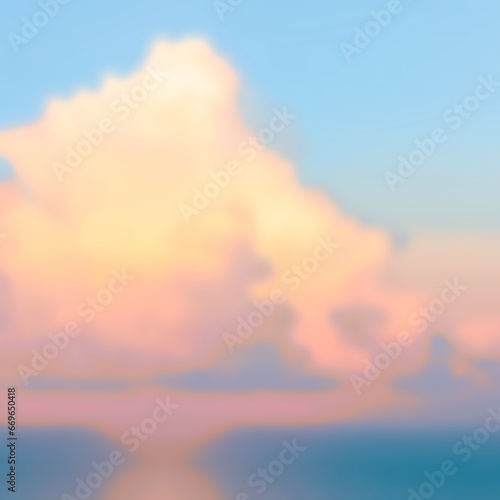 Abstract Defocused   Sunrise sky background. Abstract colorful blurred backdrop  for web design.