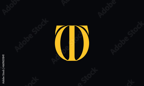 TO, OT Abstract Letters Logo Monogram