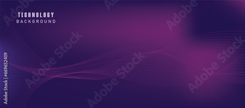 Abstract digital technology futuristic blue pink background.