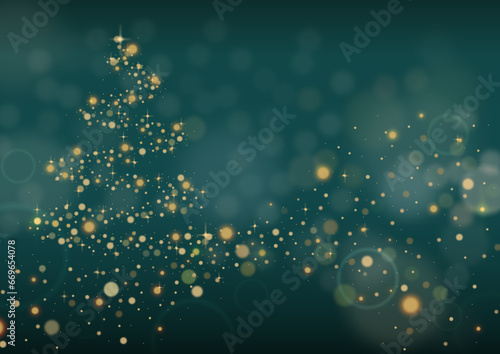 冬の背景ベクター素材