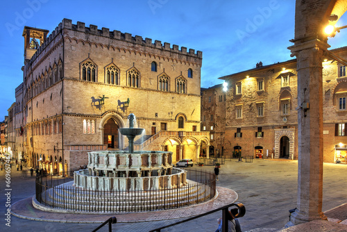 Palazzo dei Priori, Perugia, Umbria, Italy