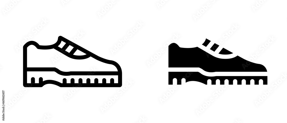 Shoes icon vector illustration Shoes icon vector illustration