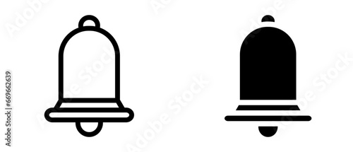 Bell icon vector illustration