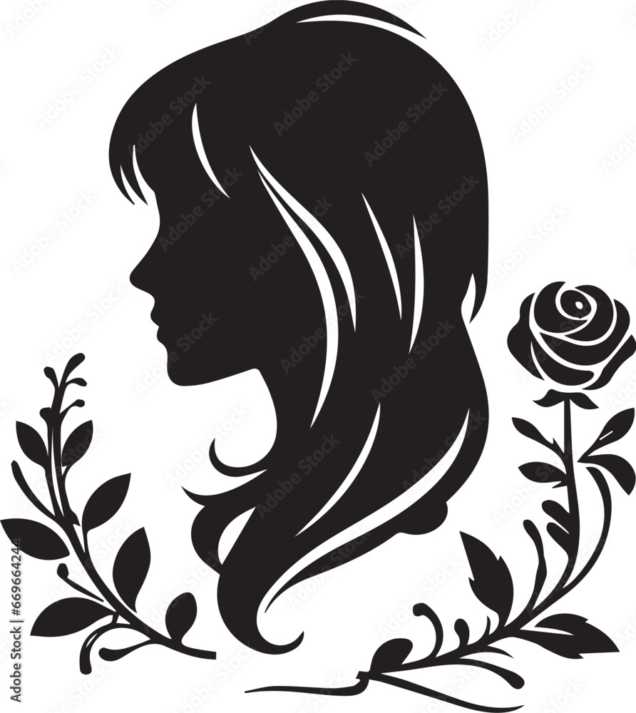 Girl/Botique/Style,Vector Logo