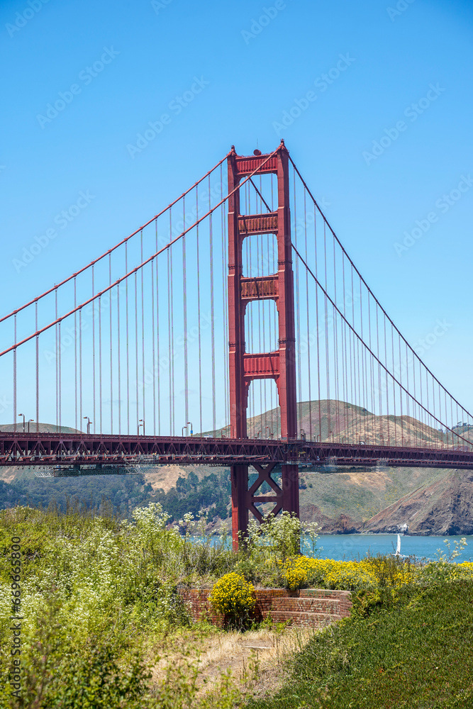 Golden Gate Bridge in San Francisco, California. Golden Gate Bridge in San Francisco, California.