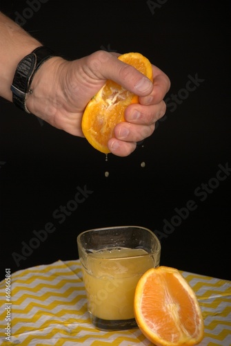 fresh orange juice