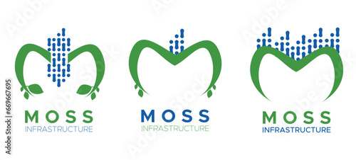  Set of Logos for company specialised in Innovation and Green Energy