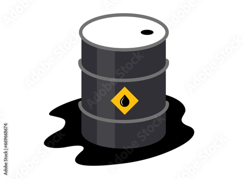 Petroleum container illustration mineral earth resource
