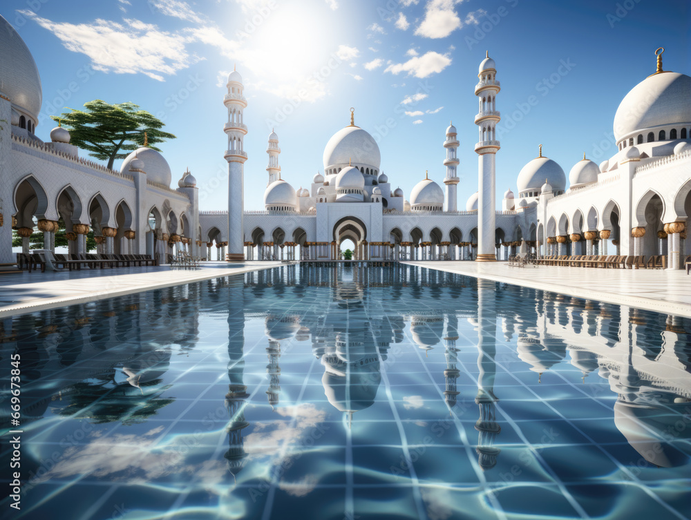 Naklejka premium Grand mosque