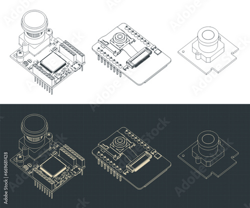 Camera modules blueprints
