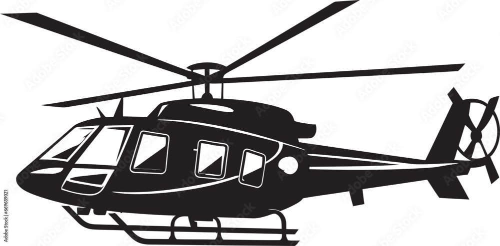 Helicopter Art in Focus Vector Gallery Chopper Creativity Helicopter Vector Showcase