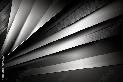Abstract metal background with stripes and lines