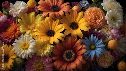 A Symphony of Vibrant Flowers