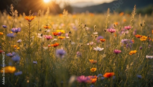 Wildflower Meadow: Nature's Vibrant Palette