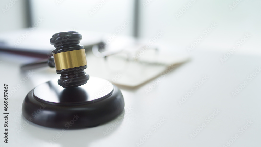 Close up Mallet of the judge at law firm of courtroom.. Close up Mallet of the judge at law firm of courtroom..