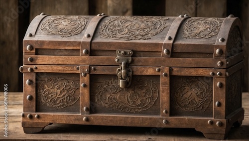 Unveiling Secrets: The Wooden Treasure Chest