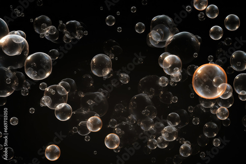 Airy and Graceful Bubble Elements for Art