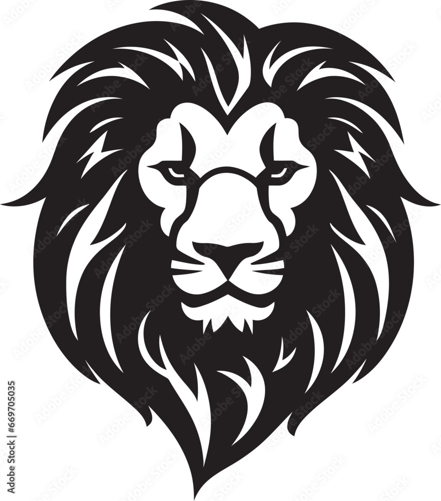 Expressive Roar in Detail Roaring Lion Art Lion Kings Pride Parade Vibrant Vector Gallery