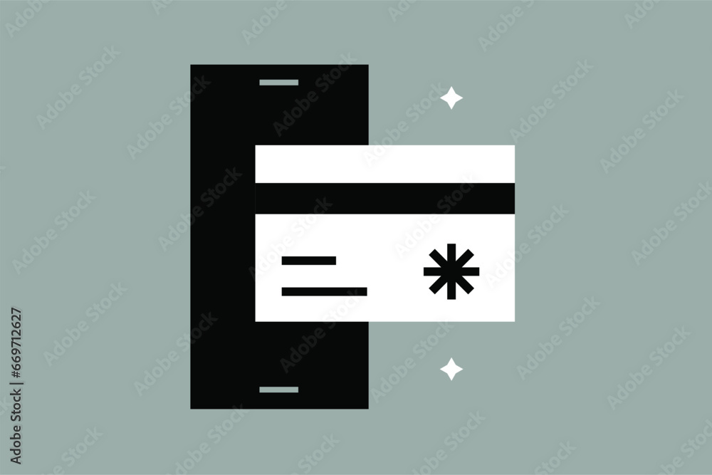 online shopping vector illustration in flat design online shopping vector illustration in flat design