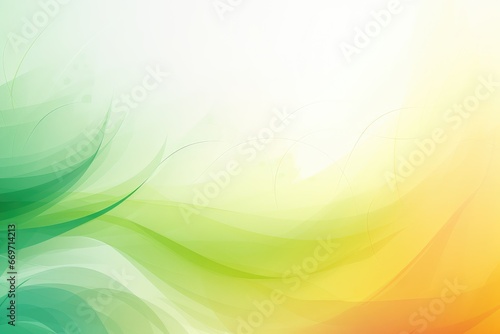 April's Palette: An Abstract Background in Pale Yellow and Grass Green