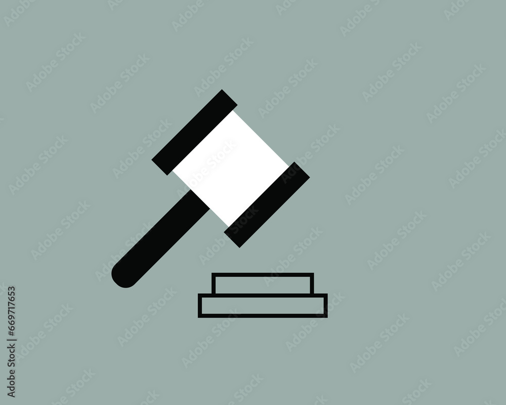 judge vector illustration in flat design judge vector illustration in flat design