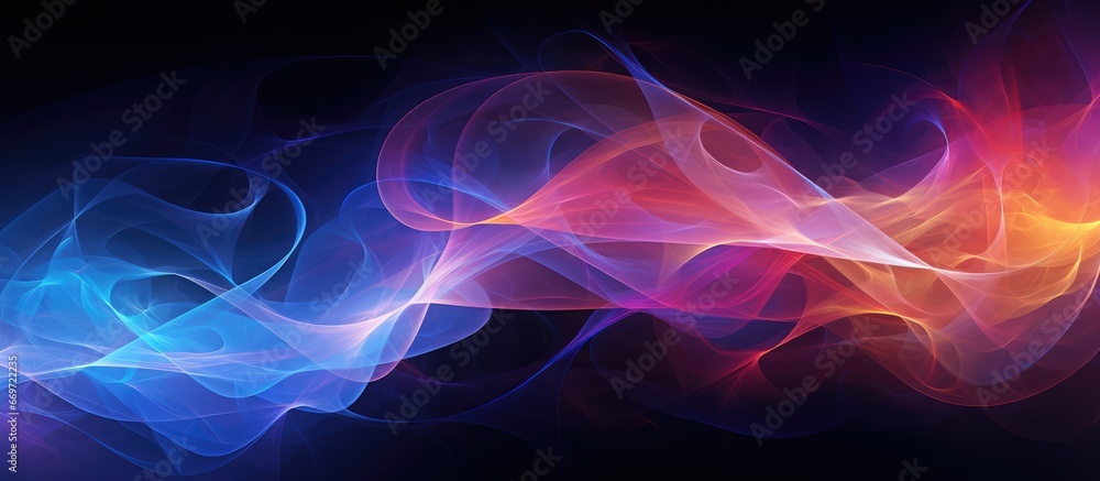 Colorful abstract fractal texture