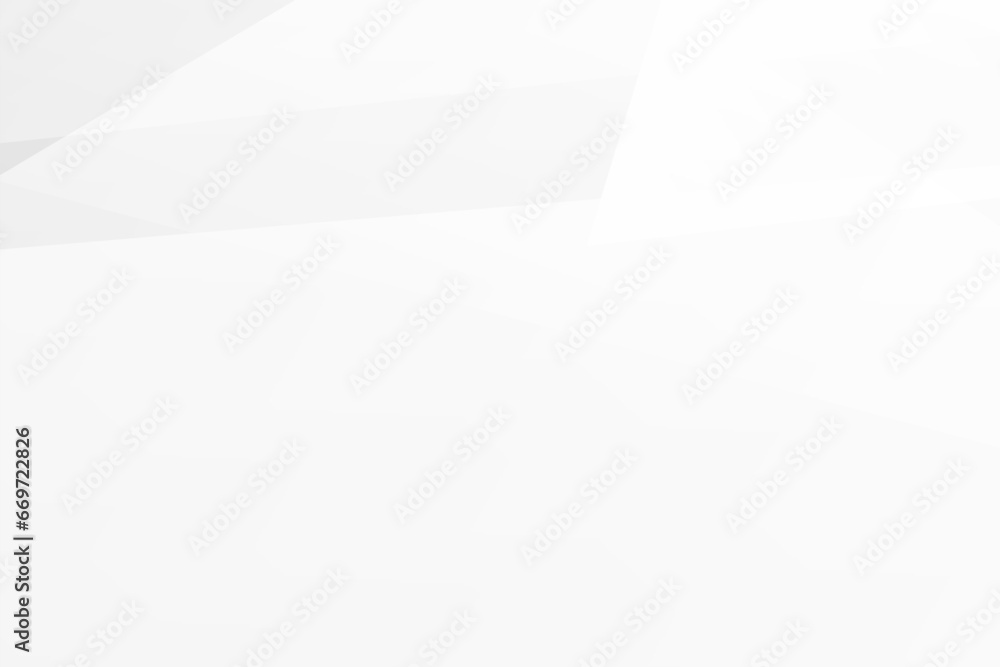 Abstract white and grey on light silver background modern design. Vector illustration eps 10.