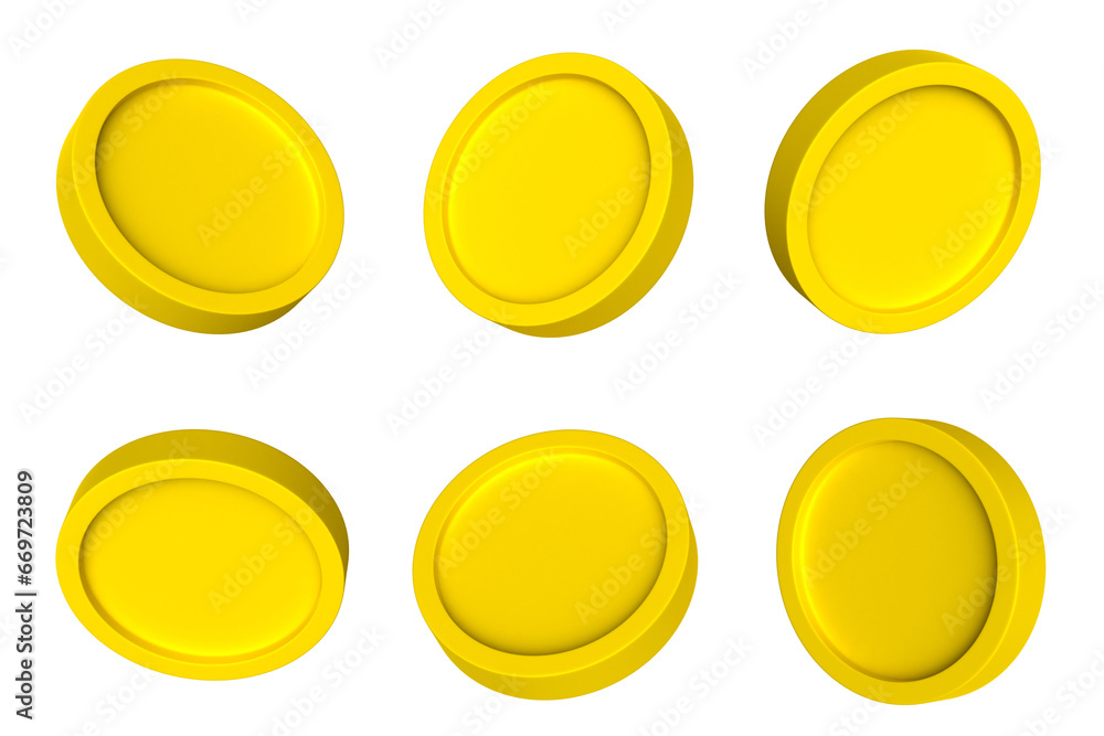 3D illustration of coins. 3d render
3D illustration of coins. 3d render