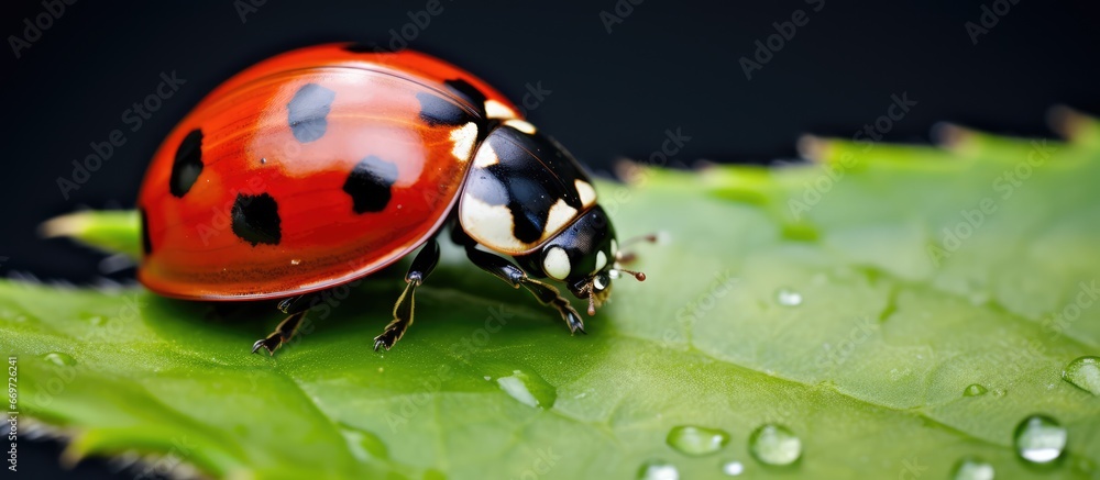 Obraz premium Insect on foliage