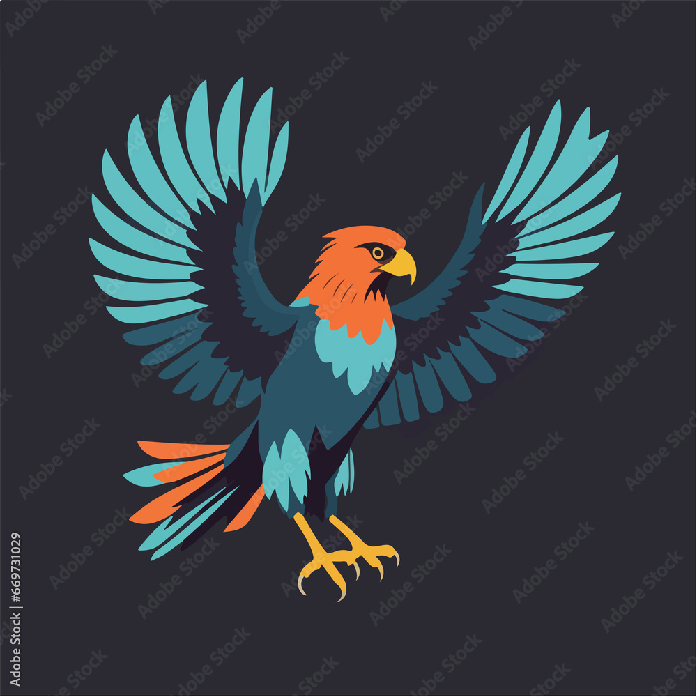 illustration of a bird art illustration , vector design , minimalist , illustration of a bird art illustration , vector design , minimalist ,