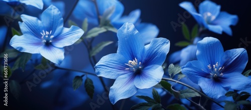 Blue wildflowers © AkuAku