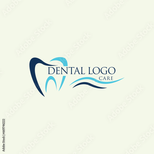 Dental care logo design