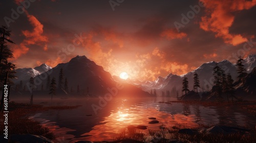 Dynamic day - night cycles and weather effects in creating visually beautiful game worlds