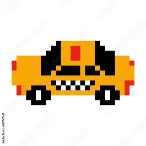 8 Bit Taxi Cab