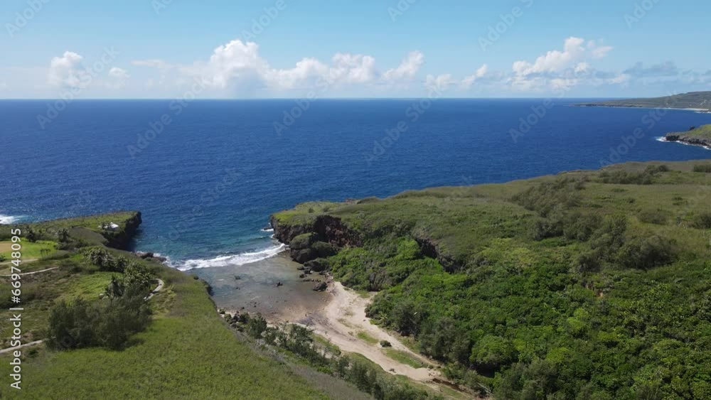Blue Sea, Horizon, and Beautiful Beach Blue Sea, Horizon, and Beautiful Beach