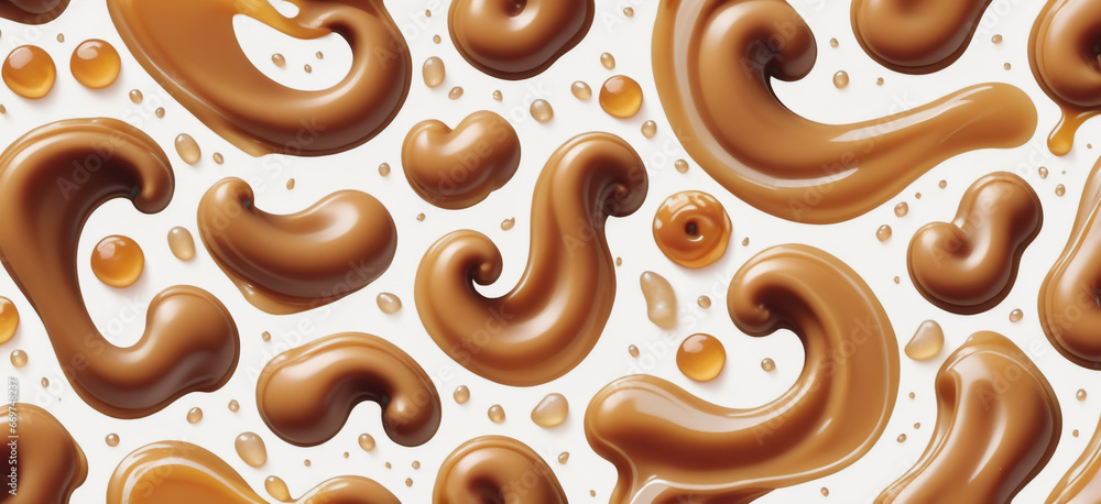 Fototapeta premium background with cream