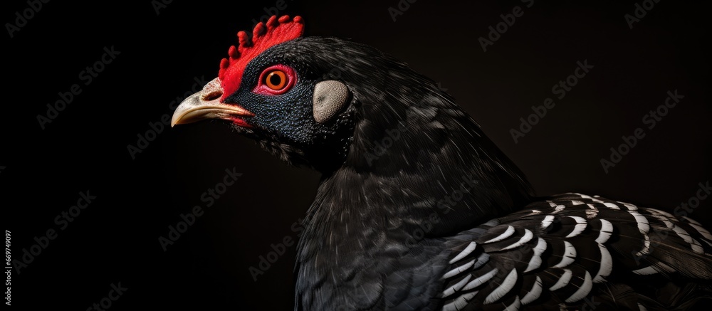 Photograph of a Black Grouse mating display in Sweden Photograph of a Black Grouse mating display in Sweden