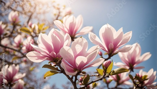 Elegant Blooms: The Timeless Beauty of Magnolia Flowers © Brandon