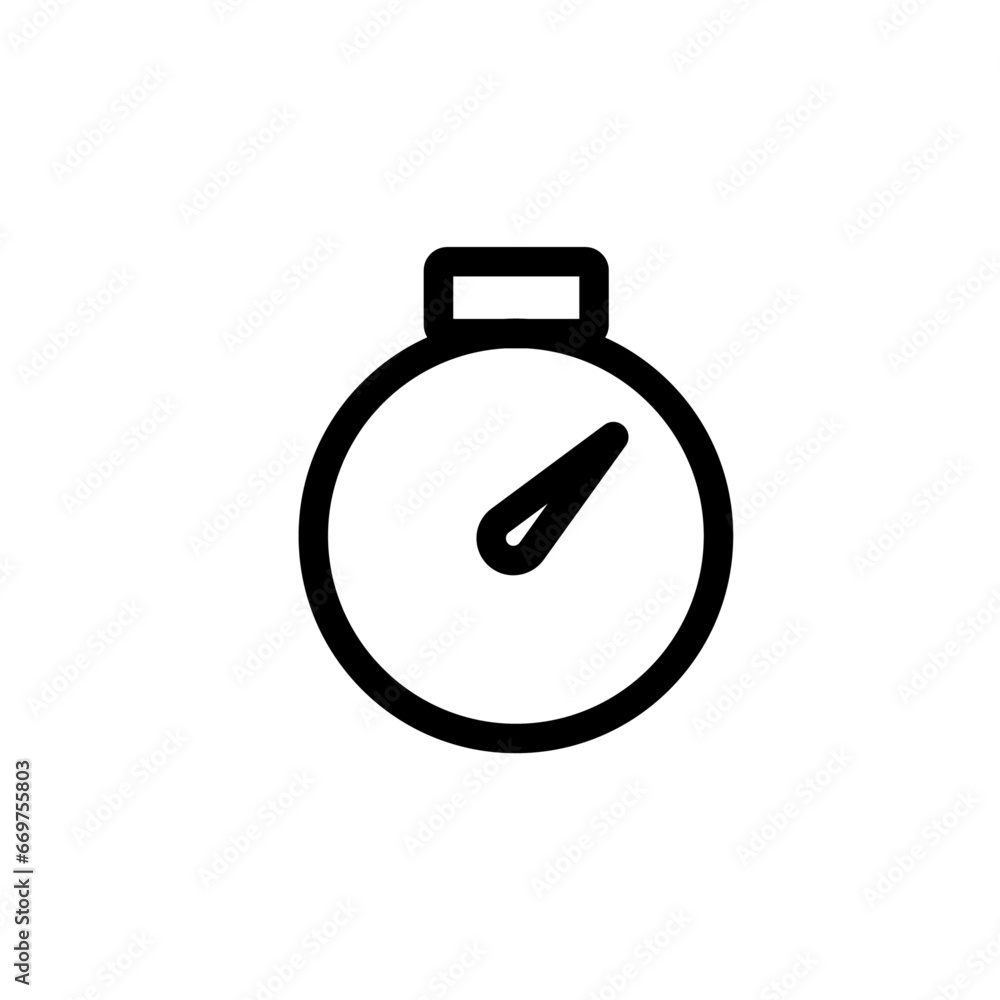 Watch icon vector Watch icon vector