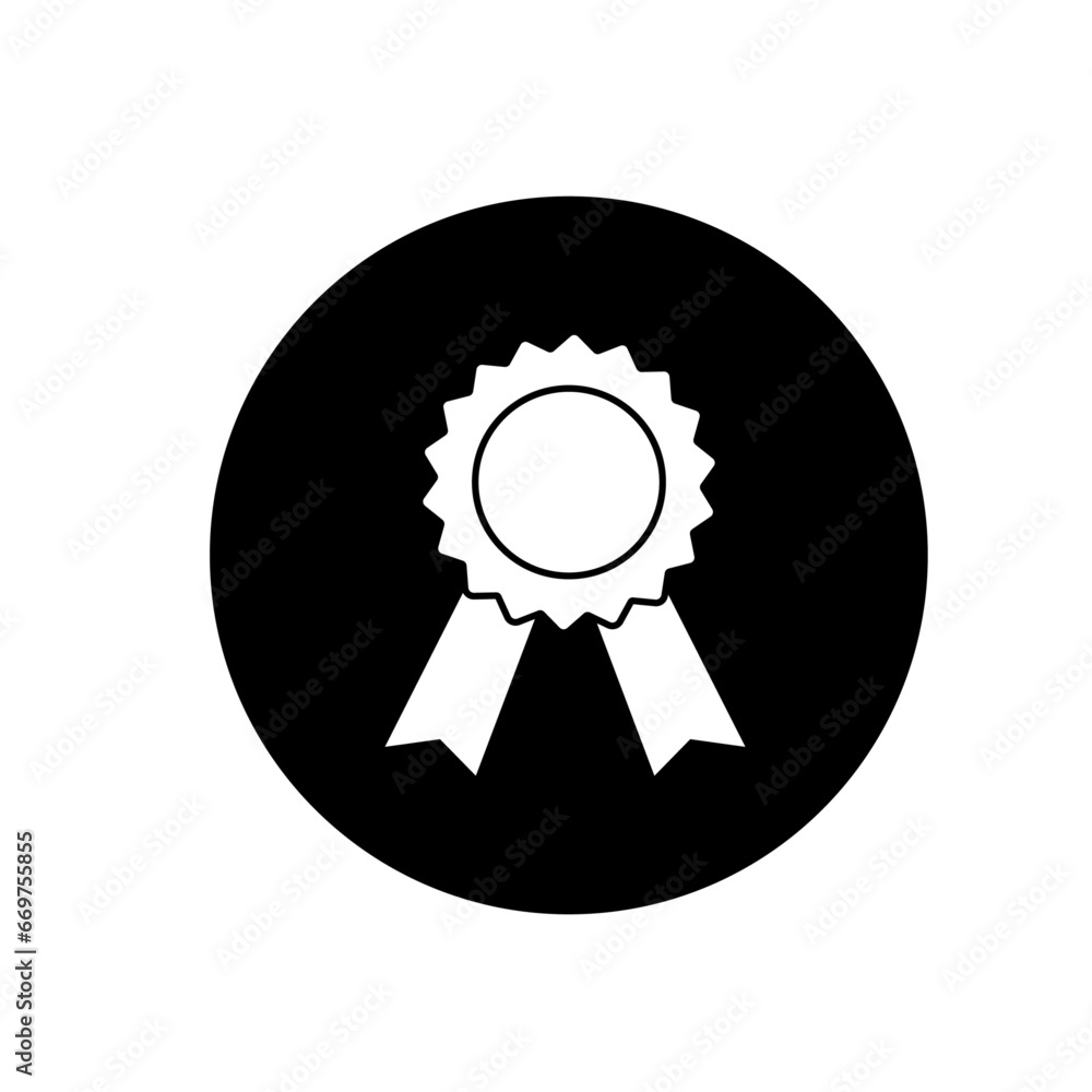 Badge icon vector