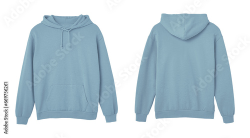 Slate Sweat Pullover Long Sleeve Hoodie Templates Front and Back Views
