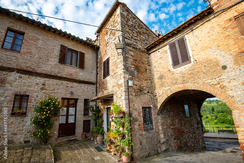 Town of Castiglione d'Orcia - Italy