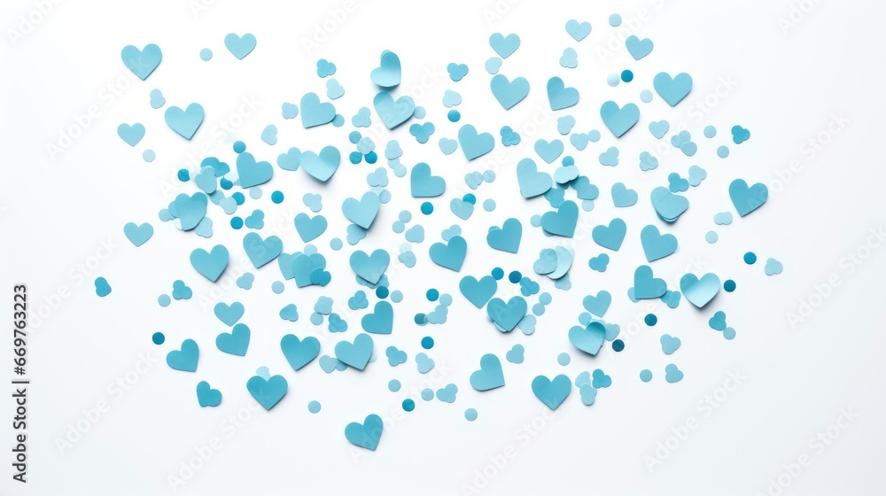 Light Blue Heart Confetti Set , Background Image,Valentine Background Images, Hd Light Blue Heart Confetti Set , Background Image,Valentine Background Images, Hd