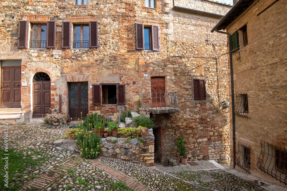 Town of Castiglione d'Orcia - Italy