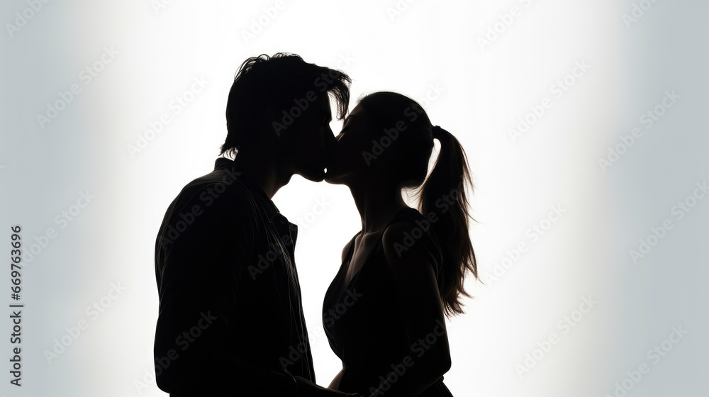Portrait Lovely Young Couple Woman, Background Image,Valentine Background Images, Hd